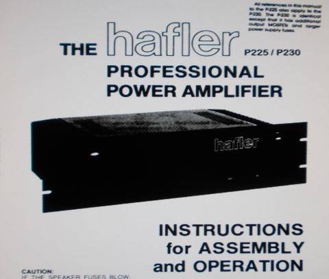 Hafler P225