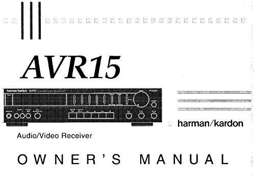 Harman Kardon AVR15