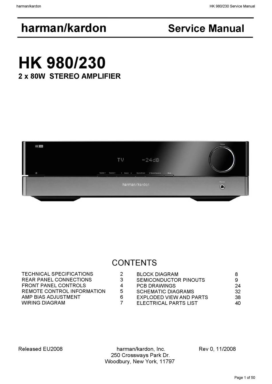 Harman Kardon HK980 (230)