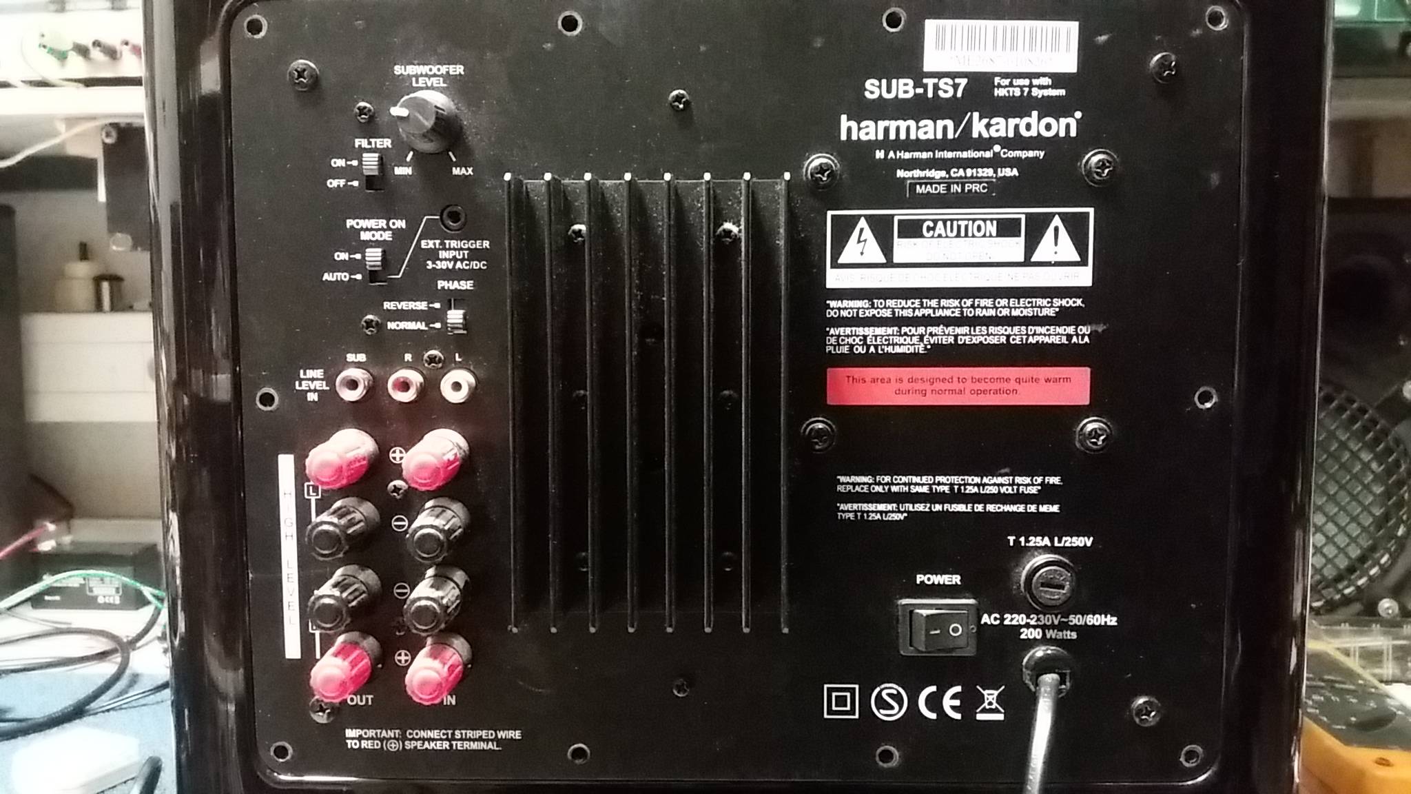 Harman Kardon SUB-TS7