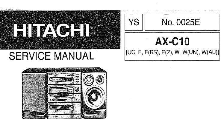 Hitachi AX-C10
