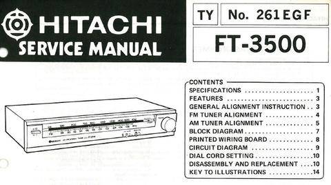 Hitachi FT-3500