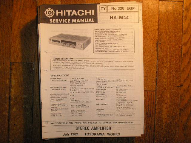 Hitachi HA-M44