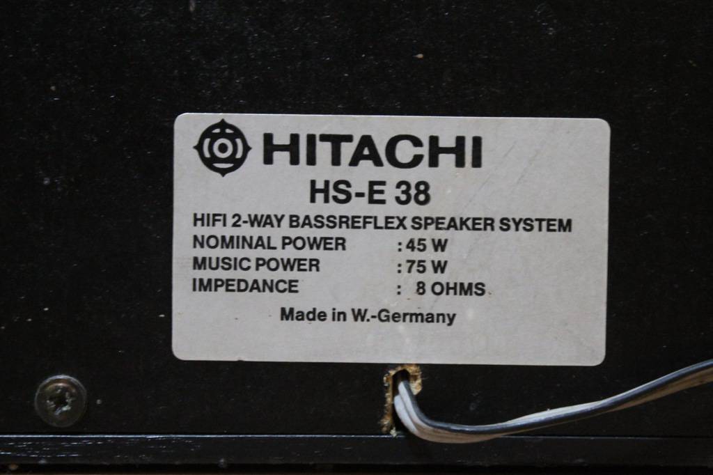 Hitachi HS-E38