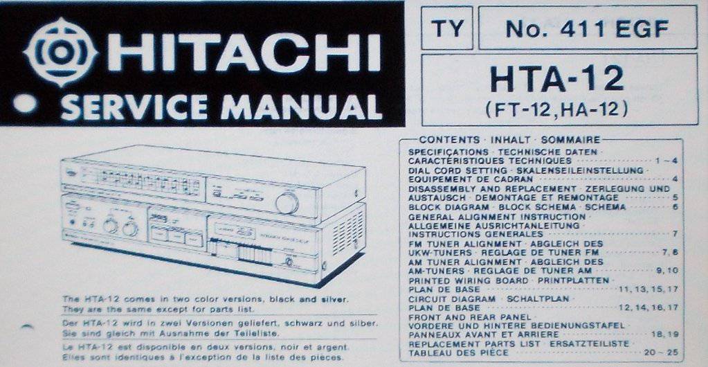 Hitachi HTA-12