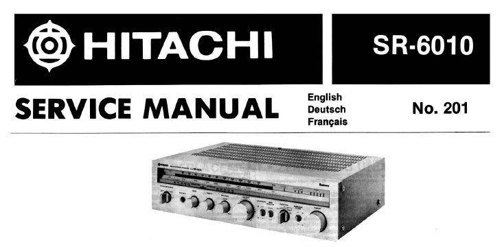 Hitachi SR-6010