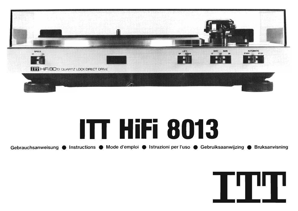 ITT HiFi 8013