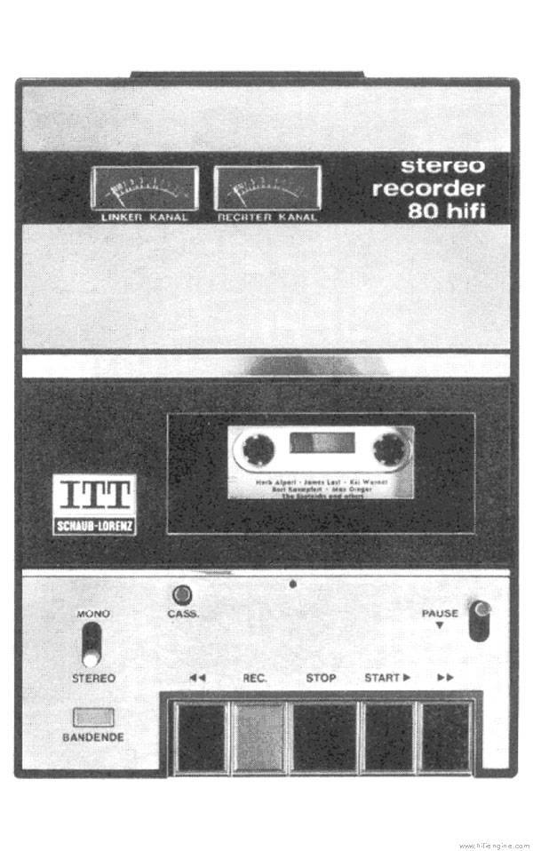 ITT Stereo Recorder 80