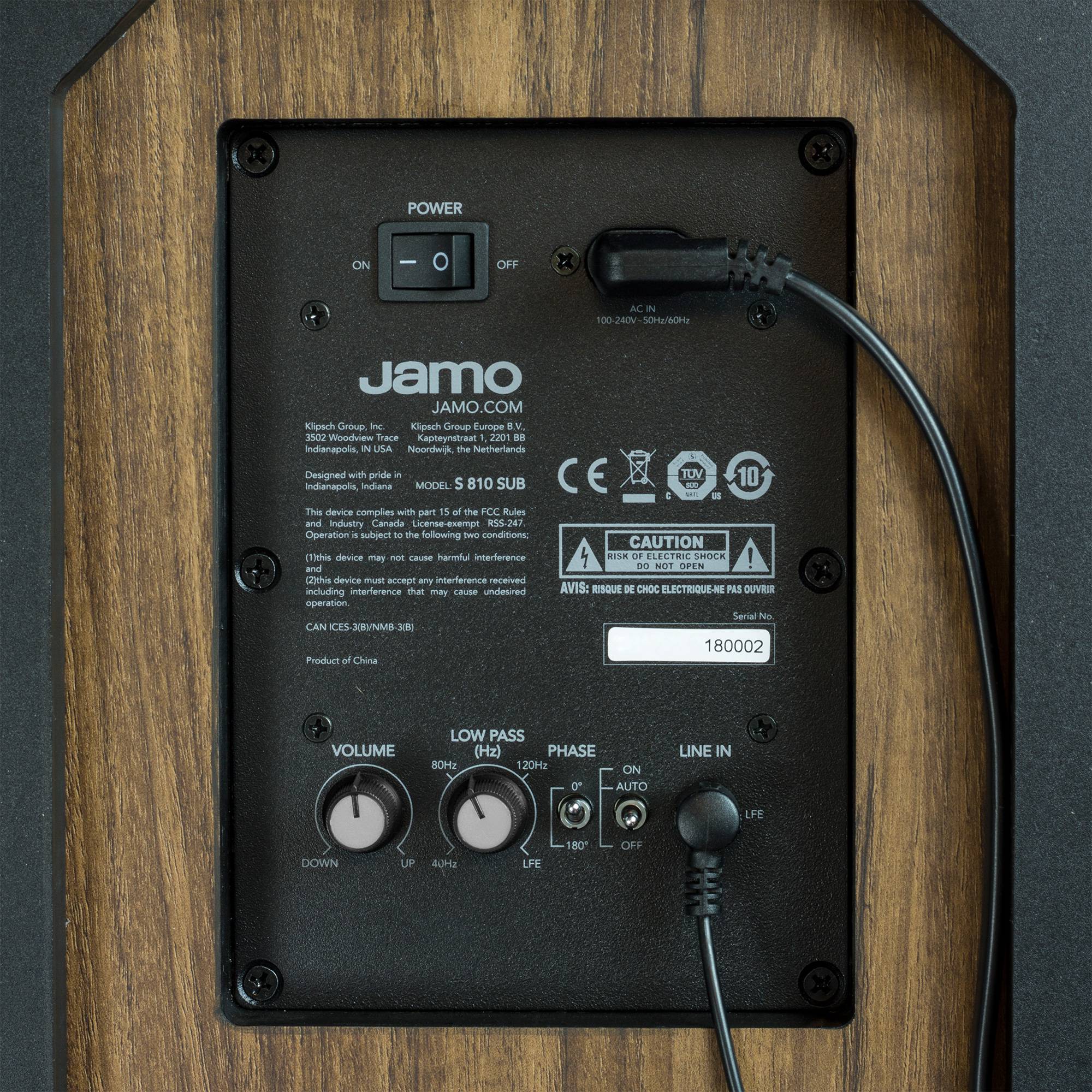 Jamo S808 Sub
