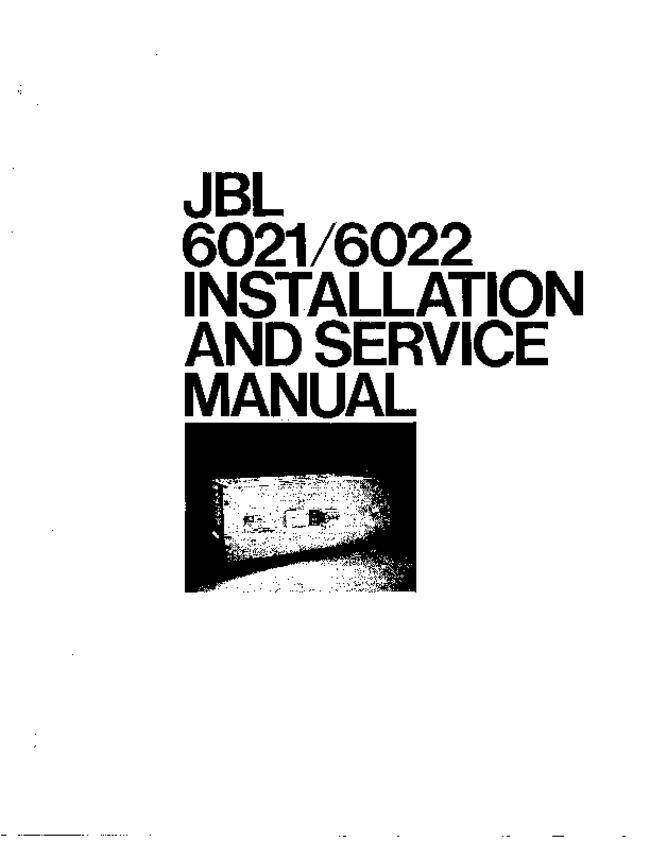 JBL 6022