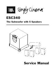 JBL ESC340 (Subwoofer)