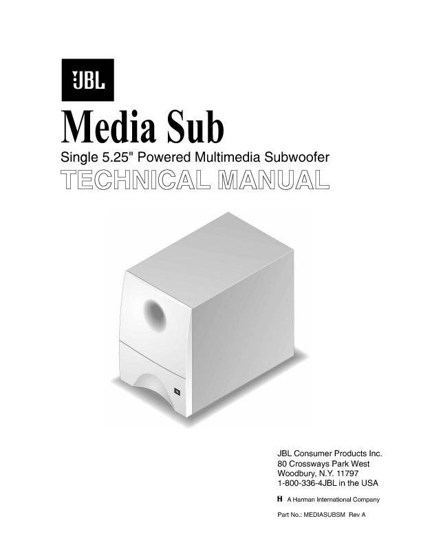JBL Media Sub