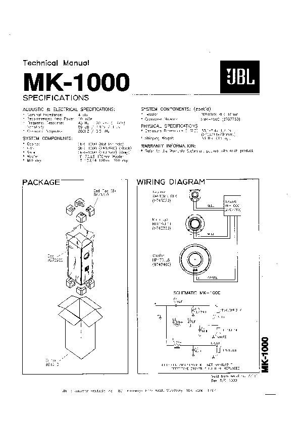 JBL MK1000