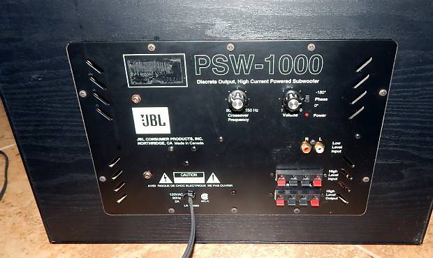 JBL PSW1000