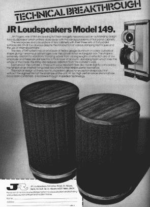 JR Loudspeakers JR149