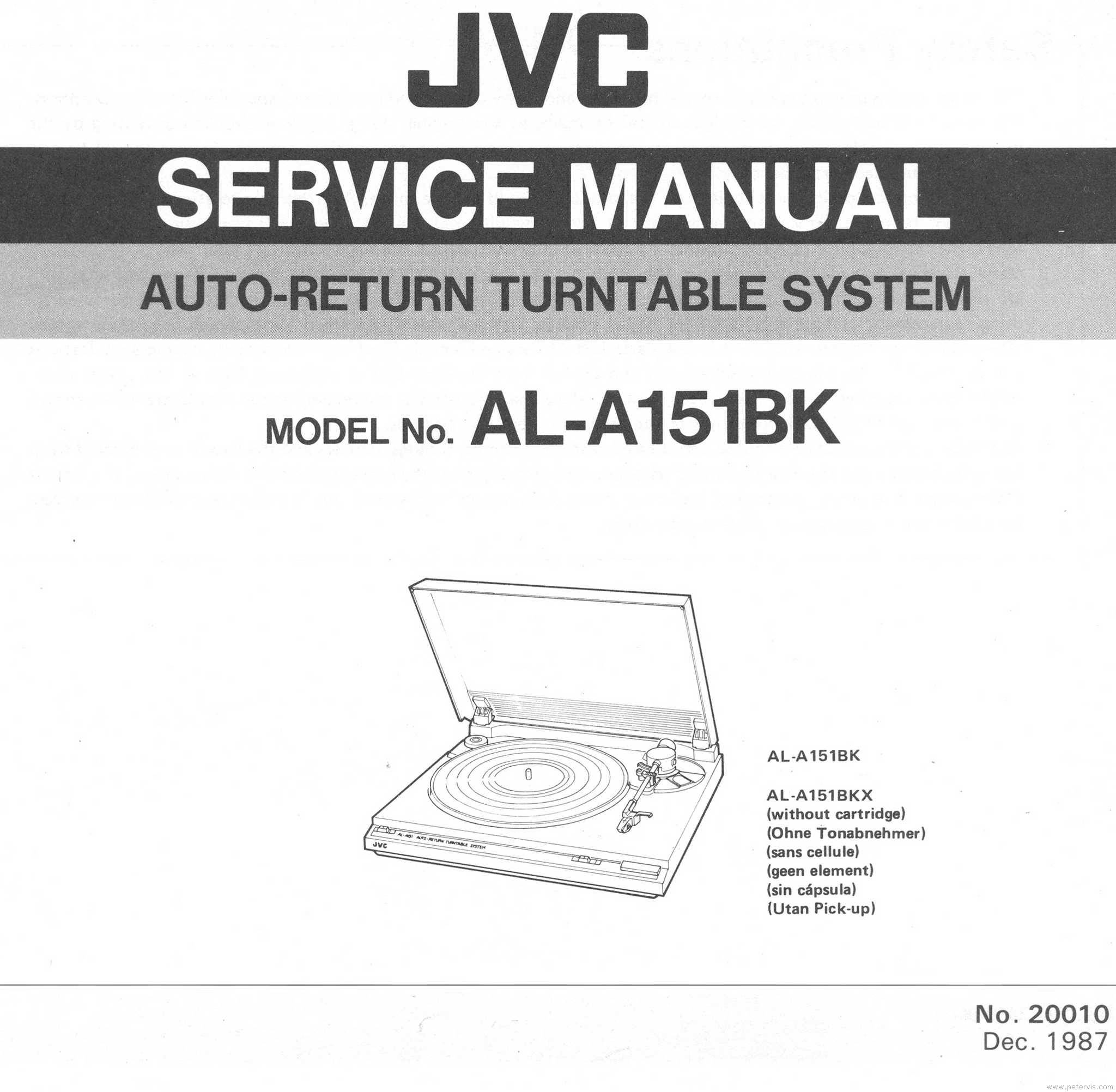 JVC AL-A151