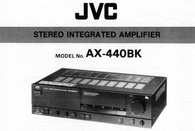 JVC AX-440 (BK)