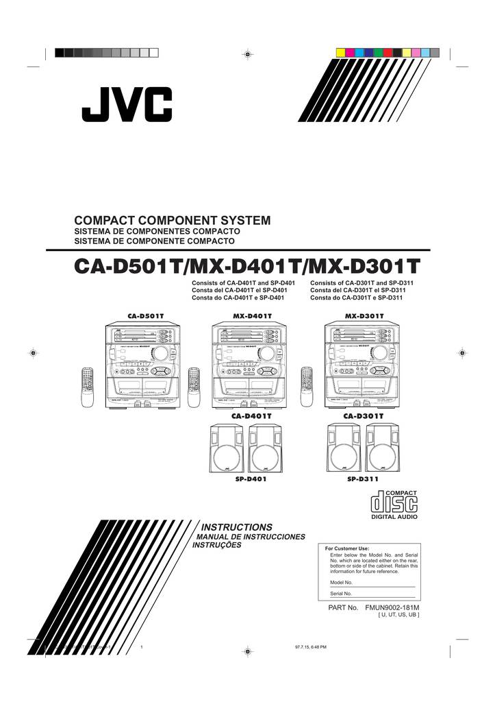 JVC CA-D501T