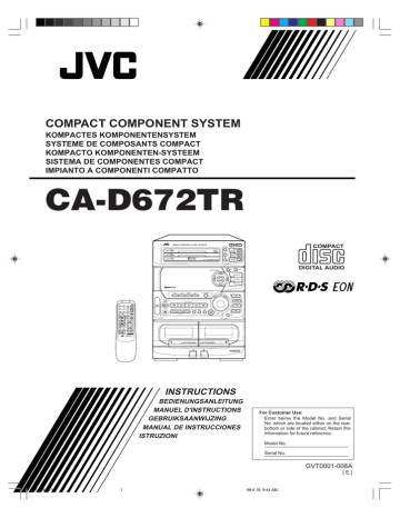 JVC CA-D672TR