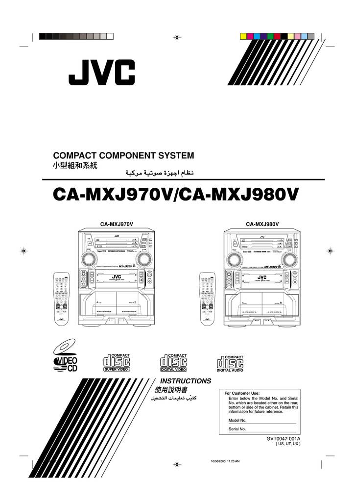 JVC CA-V888T