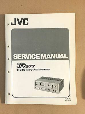 JVC JA-S77