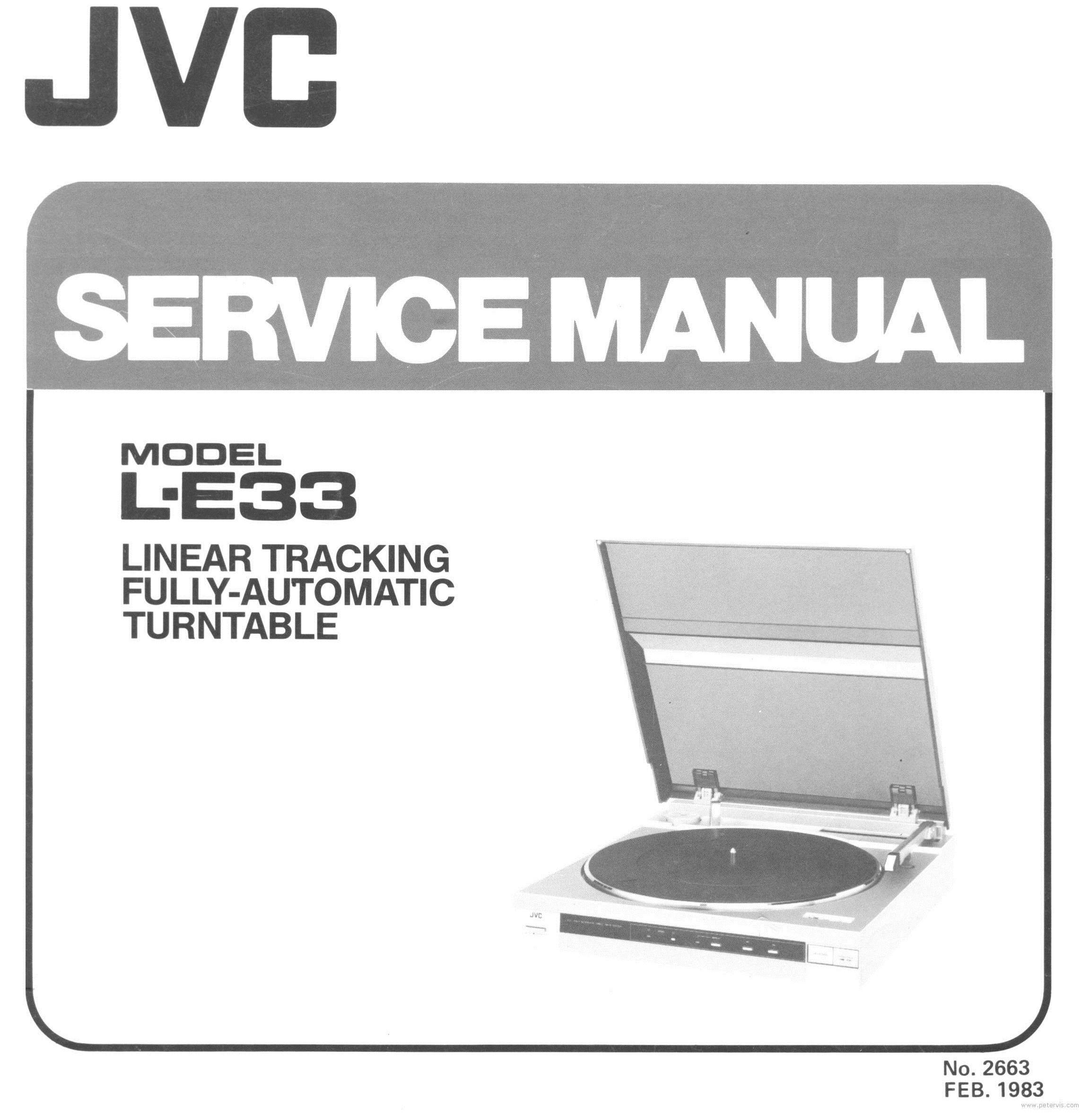 JVC L-E33