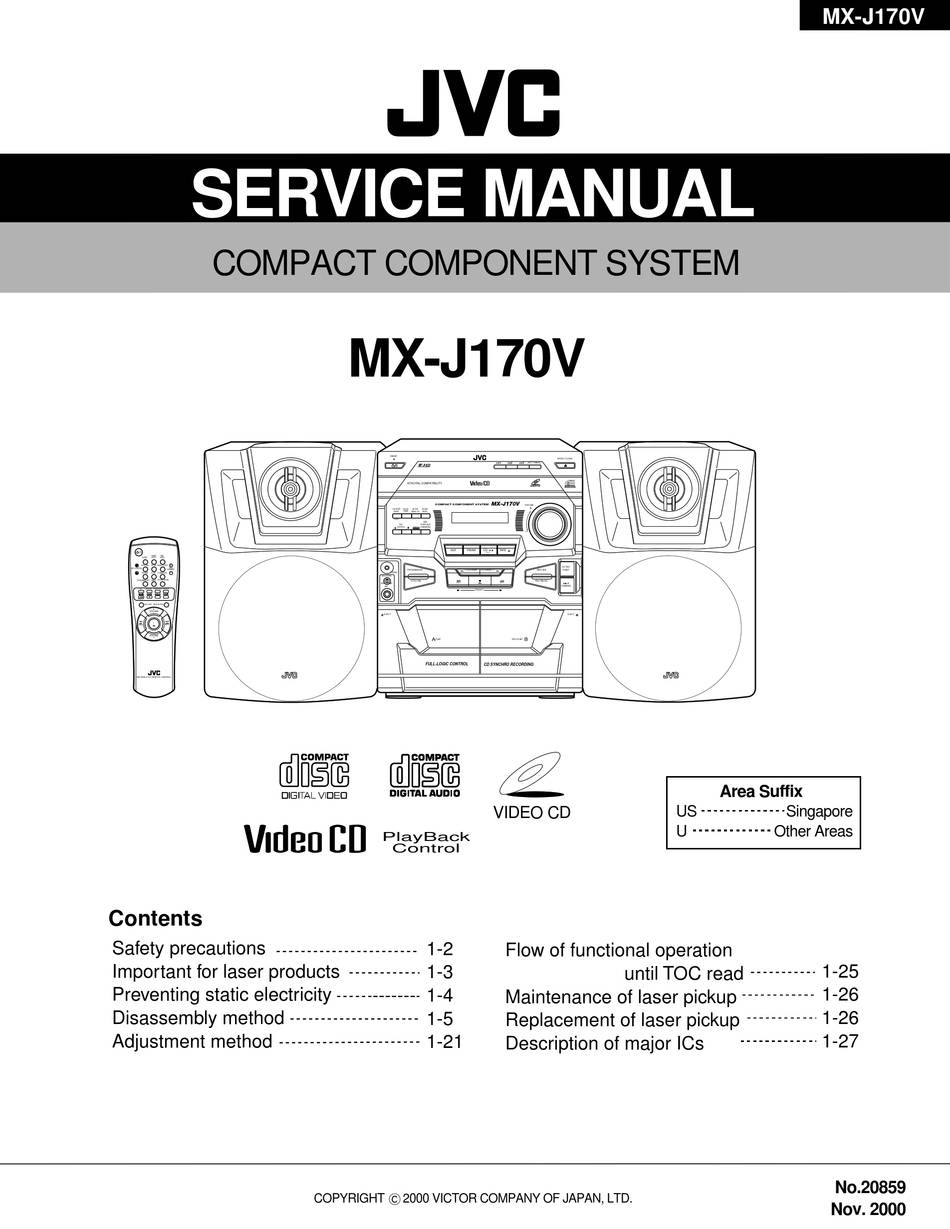 JVC MX-J170V