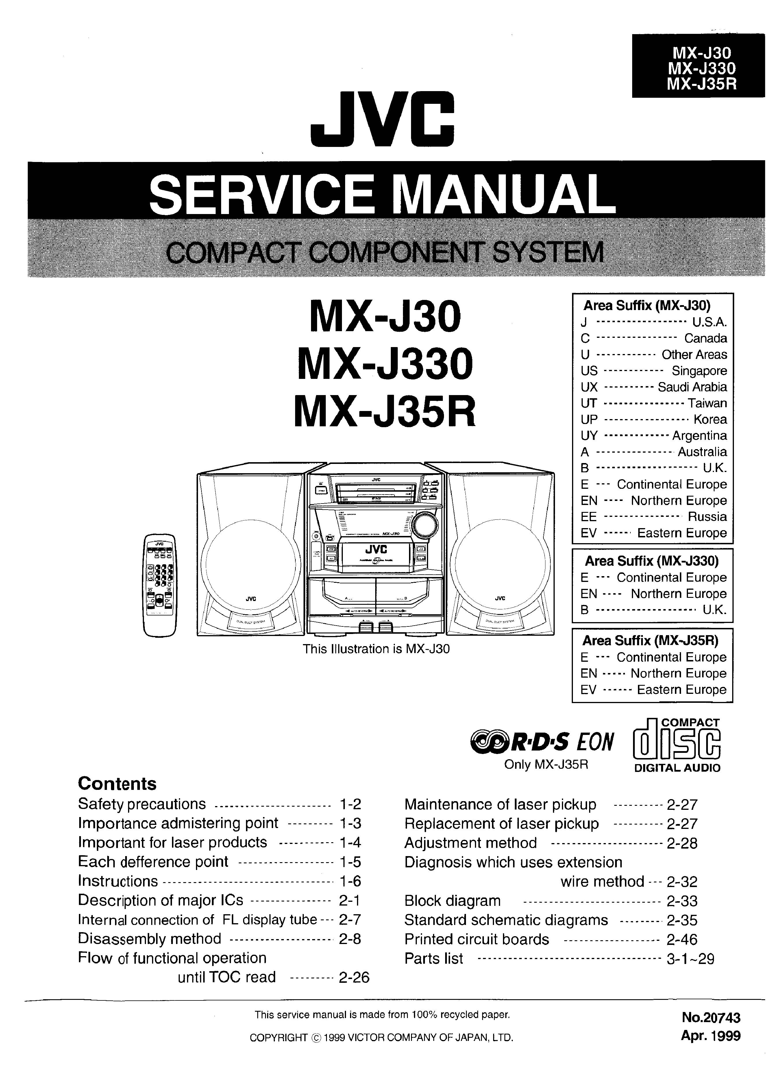 JVC MX-J330