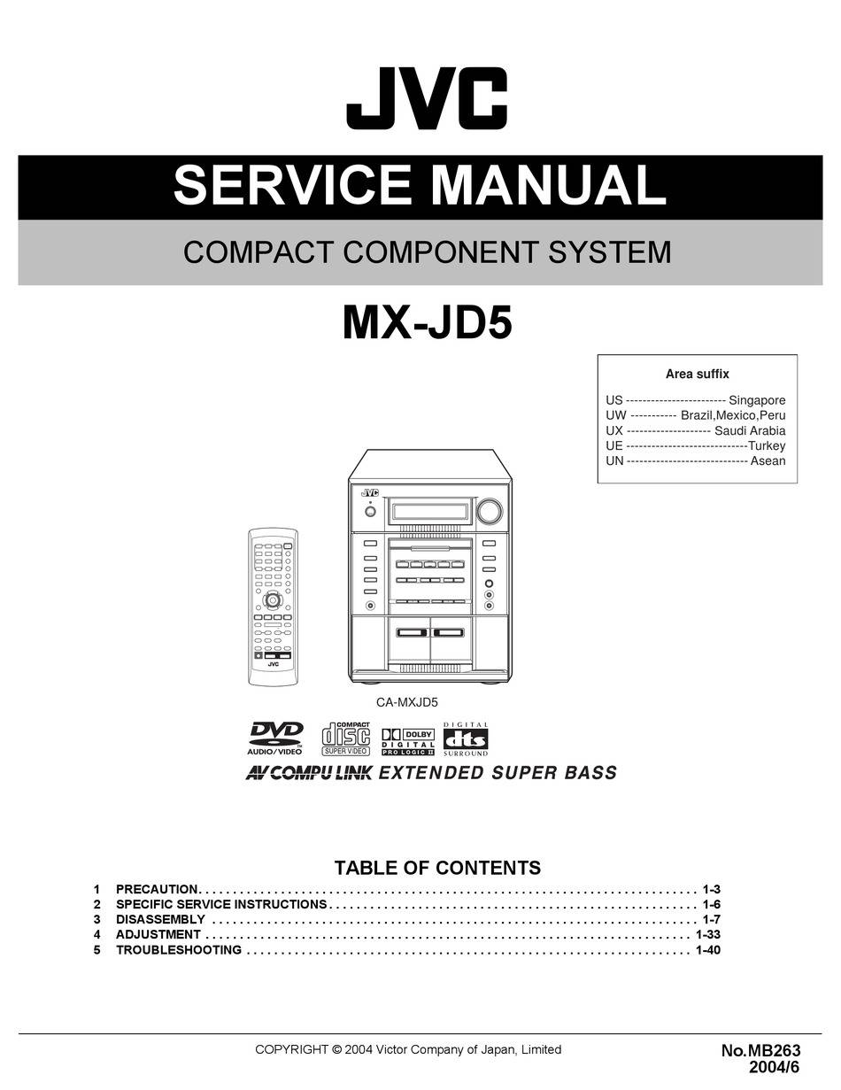 JVC MX-JD5