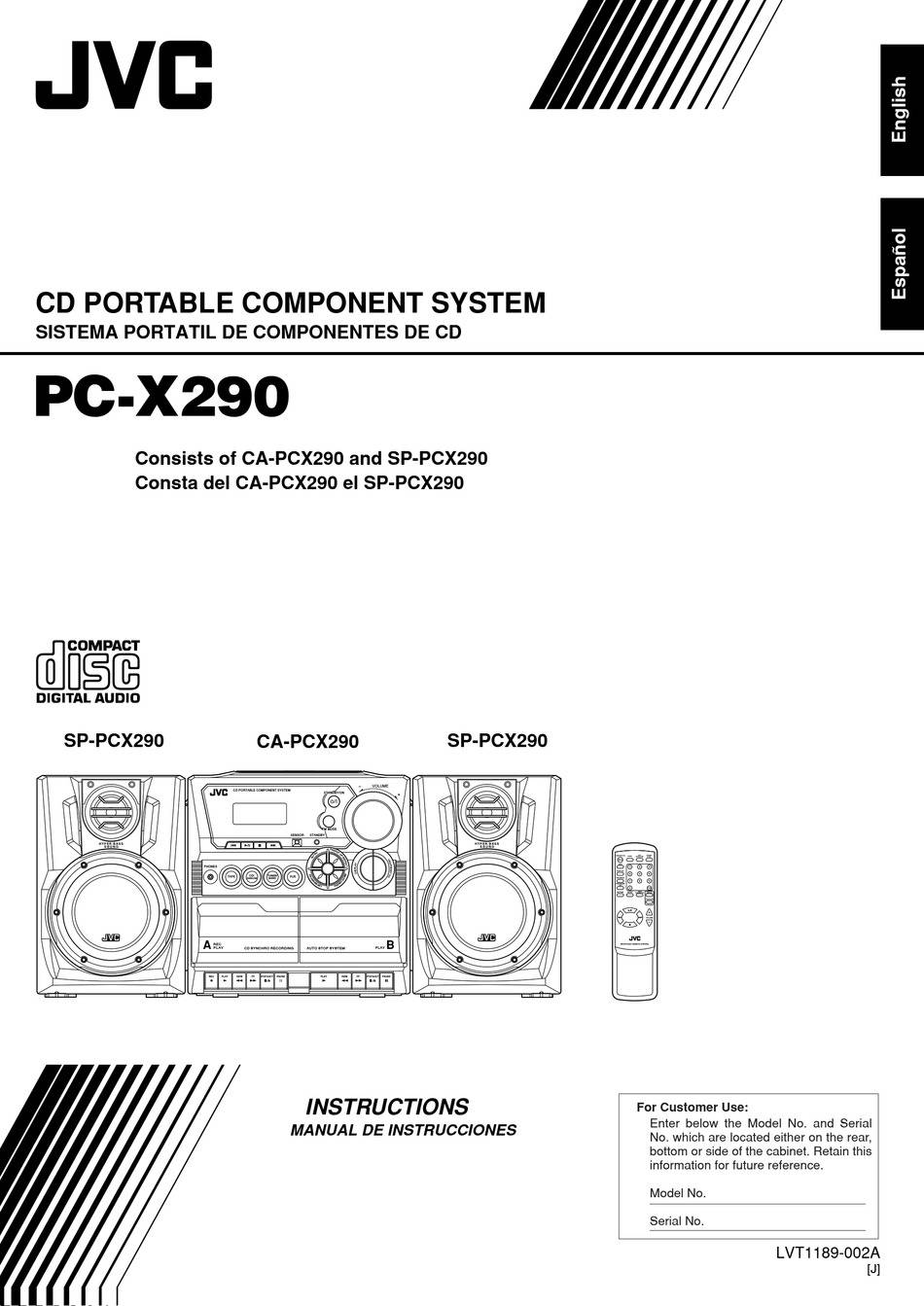JVC PC-X290