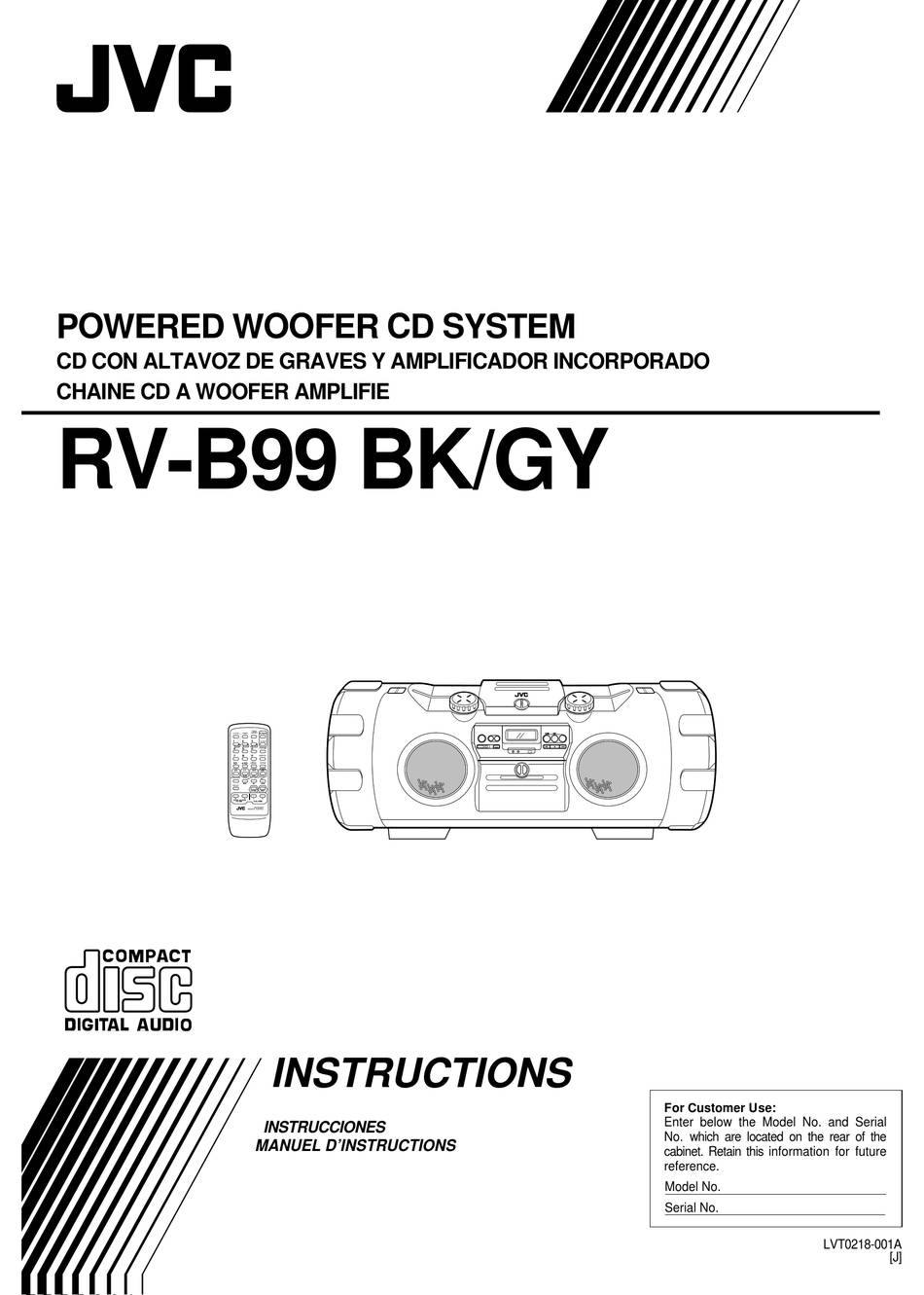 JVC RV-B99