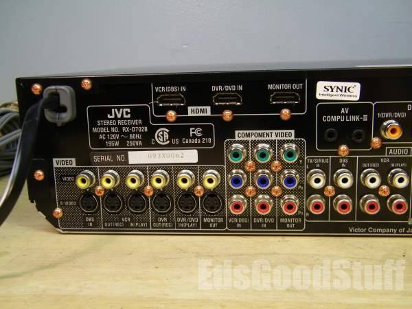 JVC RX-D702 (B)