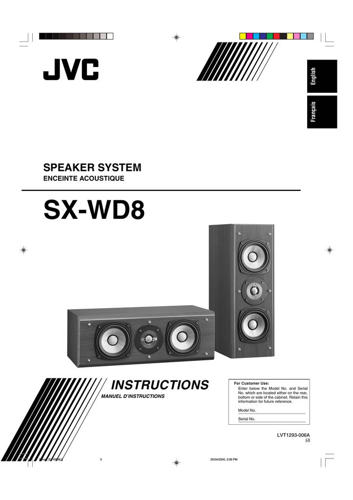 JVC SX-WD8