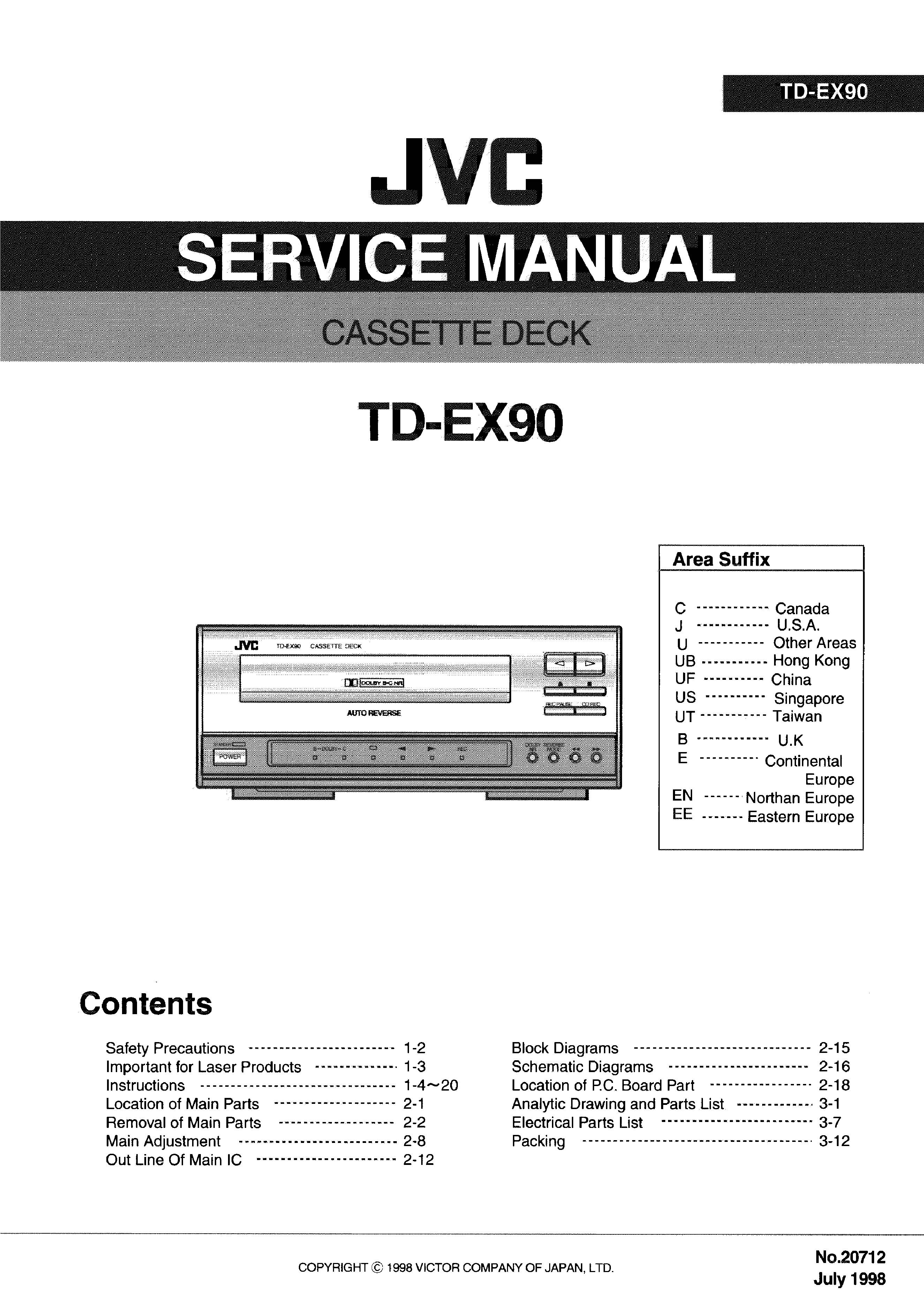 JVC TD-EX90