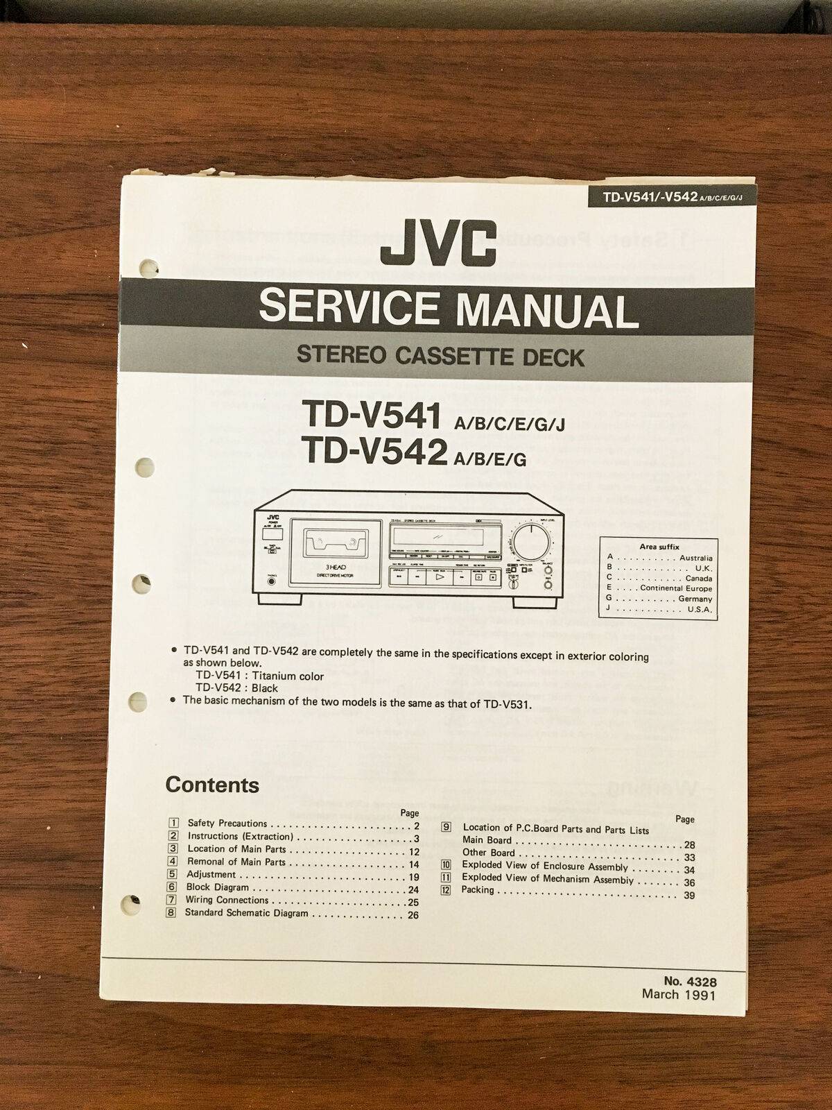 JVC TD-V542