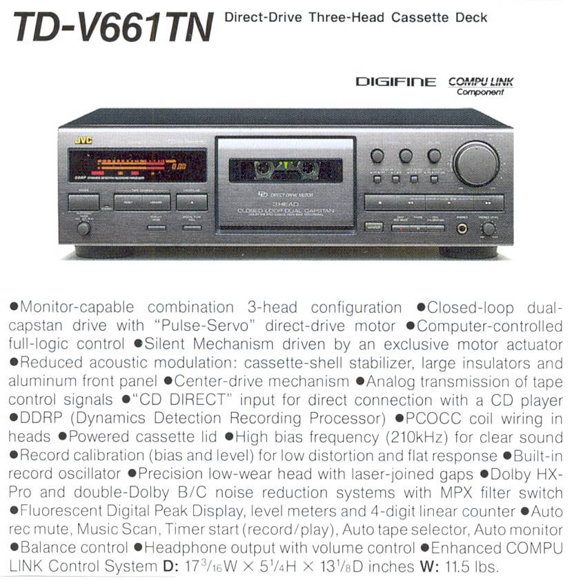 JVC TD-V661