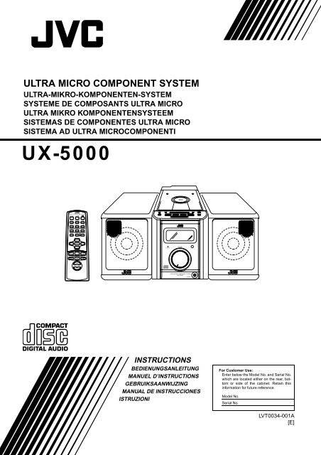 JVC UX-5000