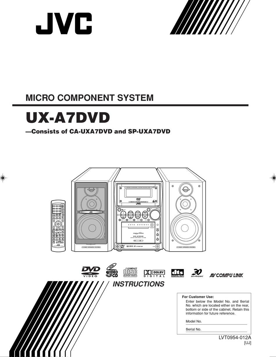 JVC UX-A7DVD