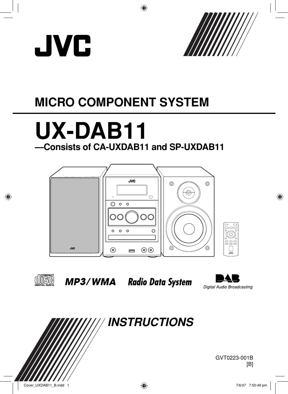 JVC UX-DAB11