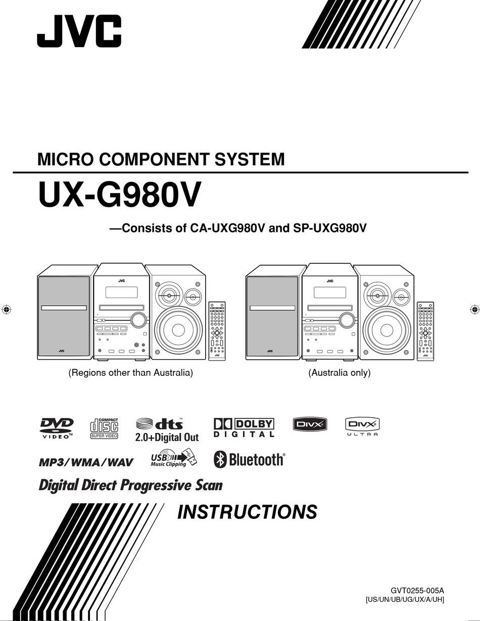 JVC UX-G980V