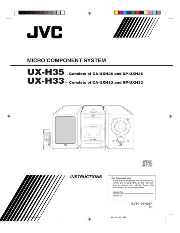 JVC UX-H35