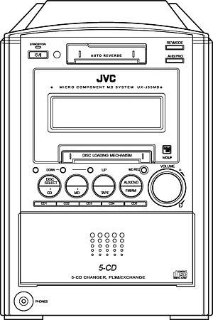 JVC UX-J55MD