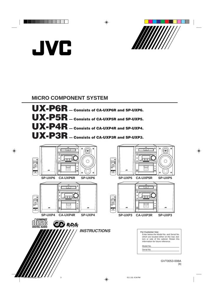 JVC UX-P4R