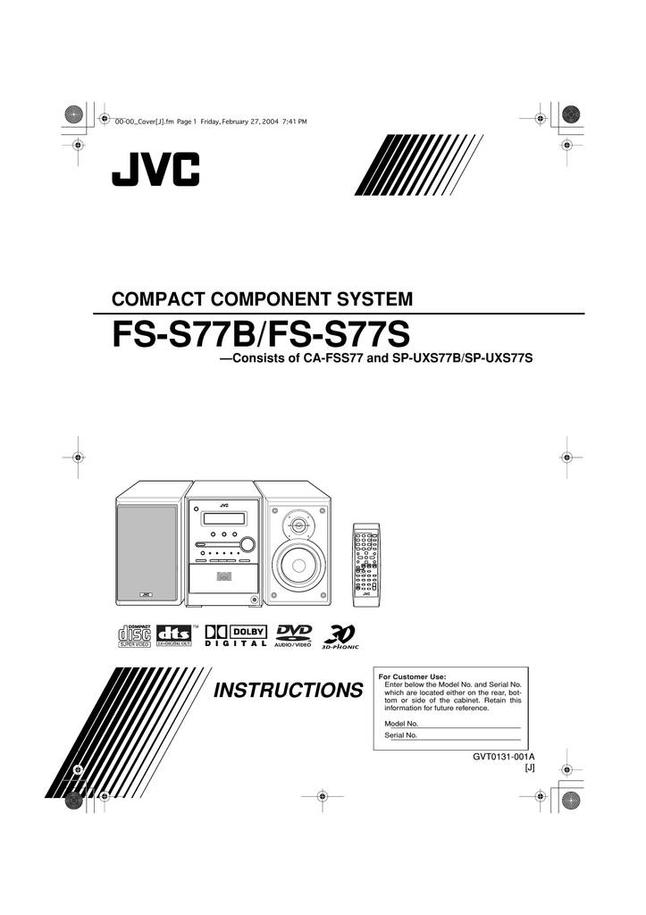 JVC UX-S77