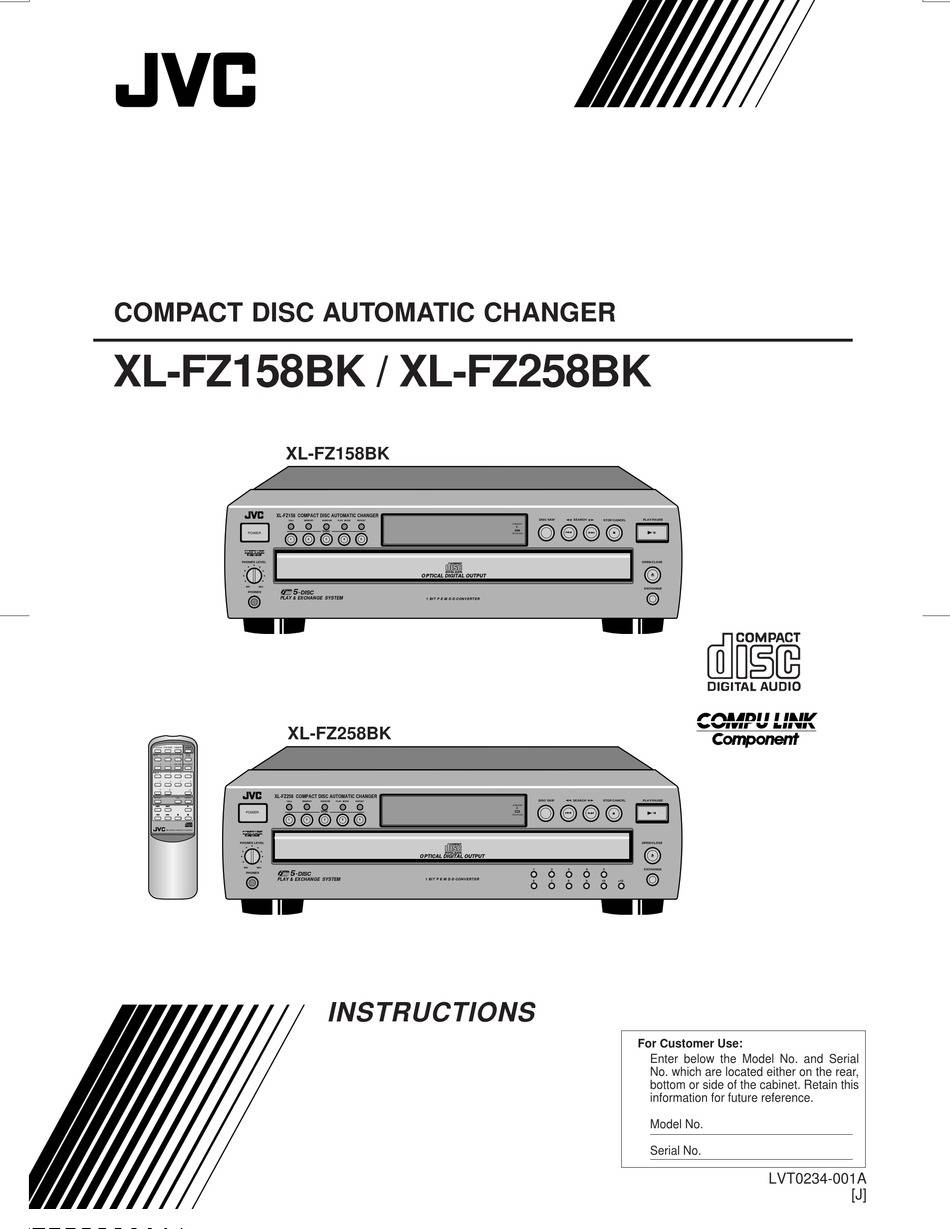 JVC XL-FZ158