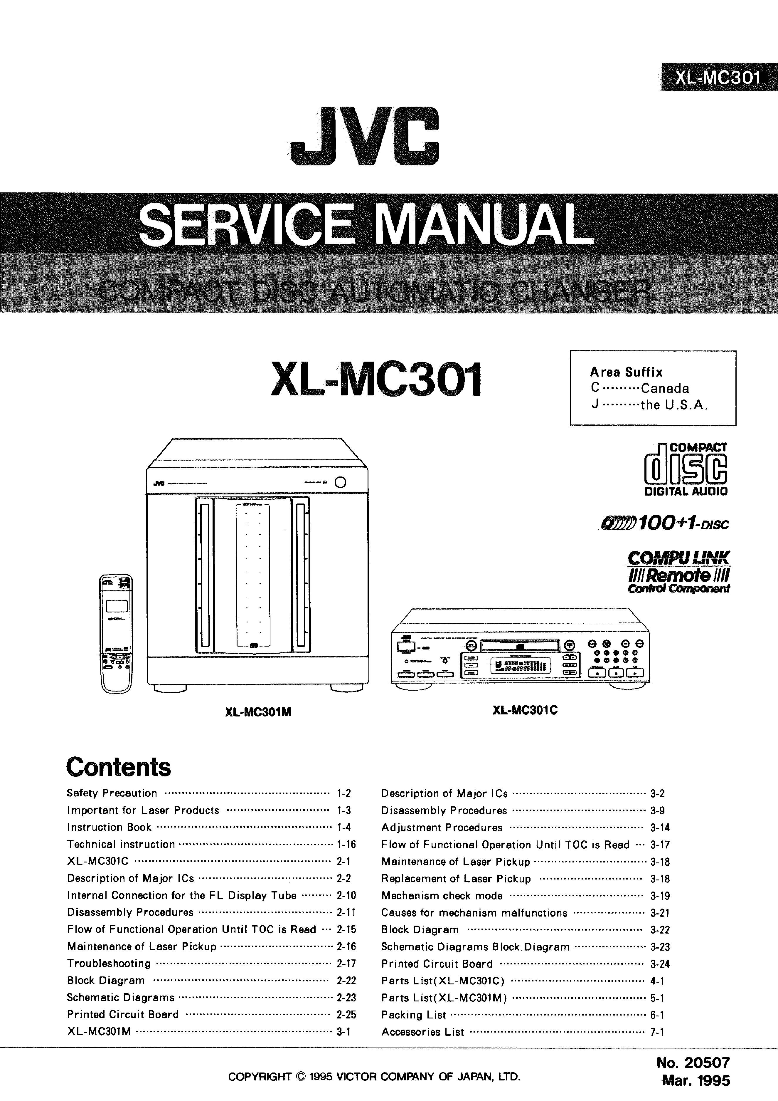 JVC XL-MC301