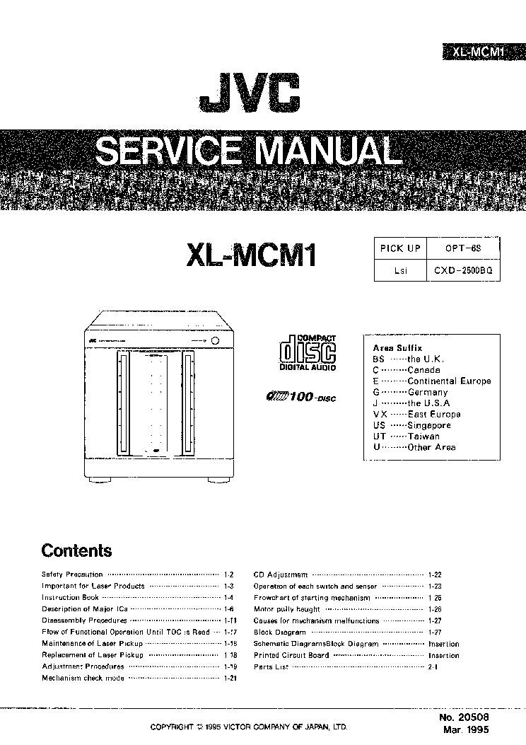 JVC XL-MCM1
