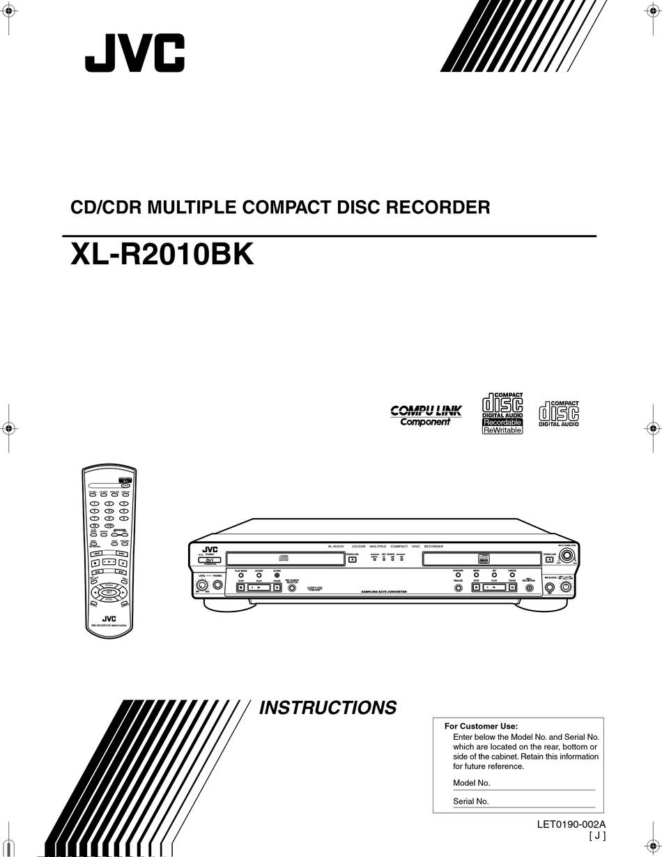 JVC XL-R2010
