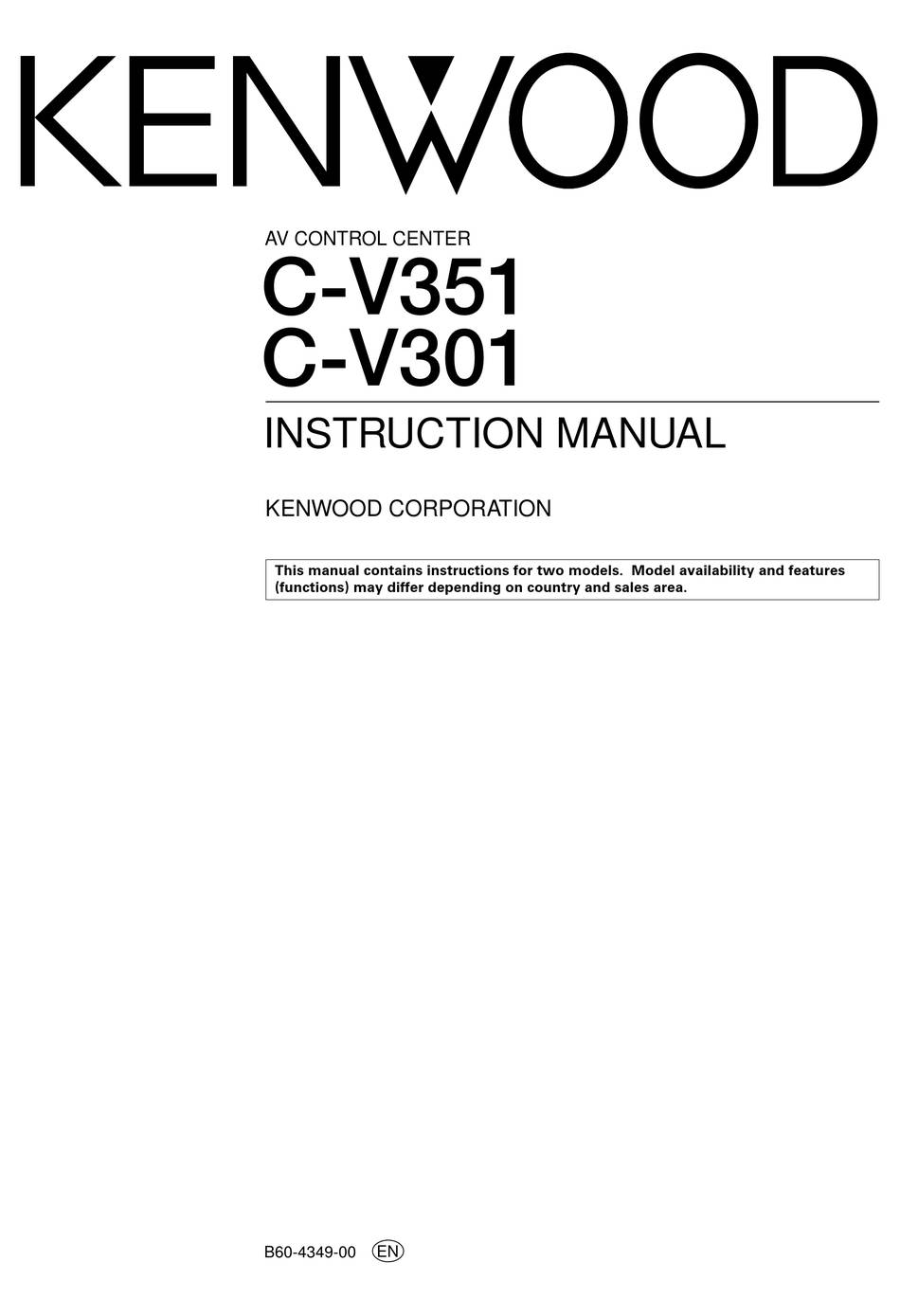Kenwood C-V351