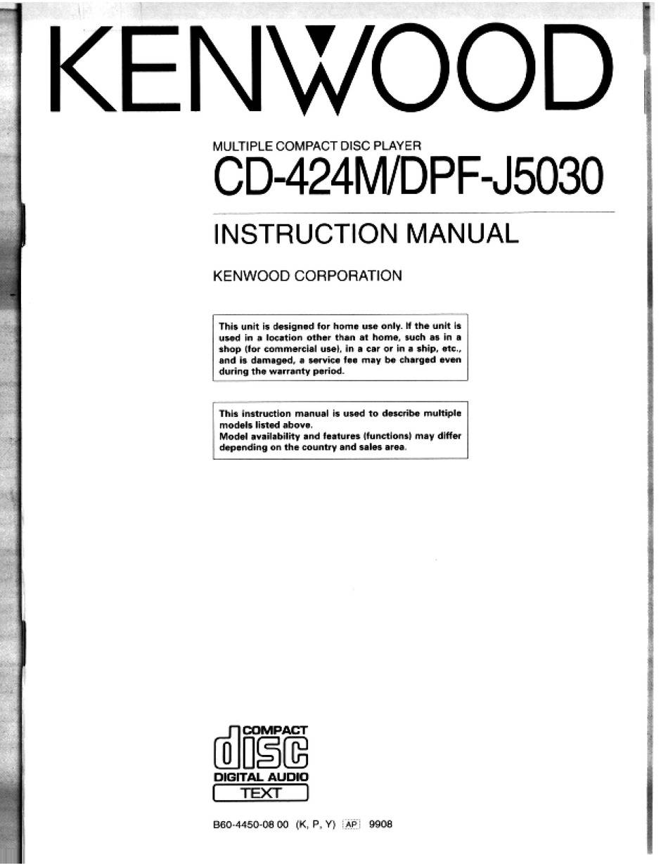 Kenwood CD-424M